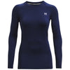 Under Armour Women's Midnight Navy/White Authentics Crew