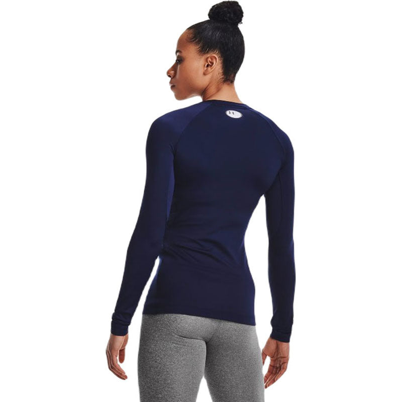 Under Armour Women's Midnight Navy/White Authentics Crew