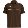 Under Armour Men's Cleveland Brown/White Title Polo