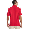Under Armour Men's Red/White Title Polo