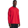 Under Armour Men's Red/White Fleece Storm Crew