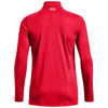 Under Armour Women's Red/White Team Tech 1/2 Zip