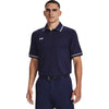 Under Armour Men's Midnight Navy/White Team Tipped Polo
