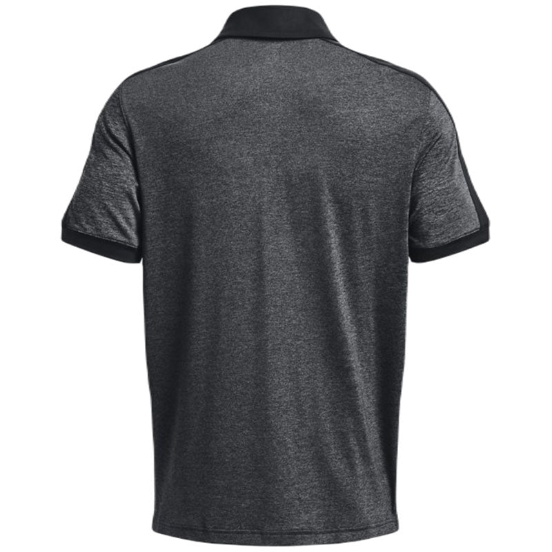 Under Armour Men's Black/White Trophy Polo