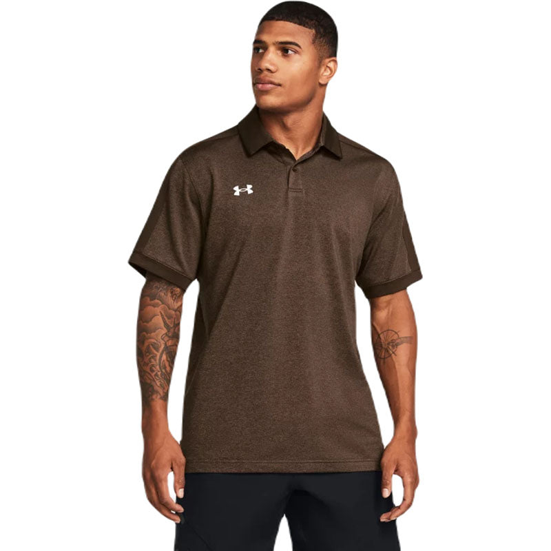 Under Armour Men's Cleveland Brown/White Trophy Polo