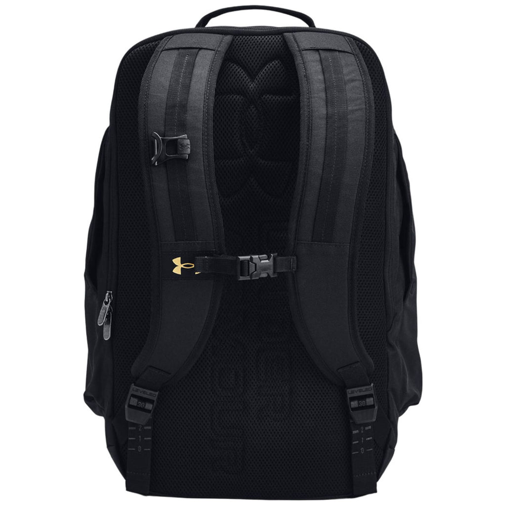 Under Armour Black/ Metallic Gold Contain Backpack