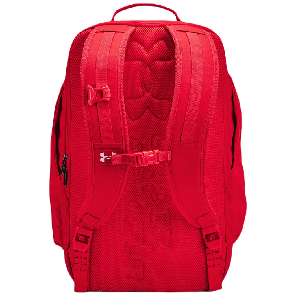 Under Armour Red/ Metallic Silver Contain Backpack