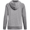 Under Armour Women's Castlerock Light Heather/Black Rival Fleece Hoodie