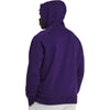 Under Armour Men's Purple/White Rival Fleece Hoodie