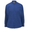 Edwards Men's Royal Banded Collar Shirt