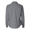 Van Heusen Women's Slate Grey Silky Poplin Dress Shirt