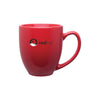 ETS Glossy Red Bistro Ceramic Mug 15 oz