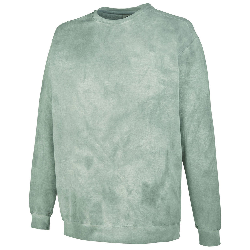 Comfort Colors Men's Fern Color Blast Crewneck Sweatshirt