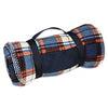 Blue Rust Travel Blanket