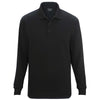 Edwards Unisex Black Snag-Proof Long Sleeve Polo