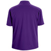 Edwards Men's Purple Hi-Performance Mesh Short Sleeve Polo