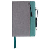 Good Value Green Front Zip Pocket Journal