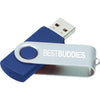 Leed's Blue Rotate Flash Drive 8GB