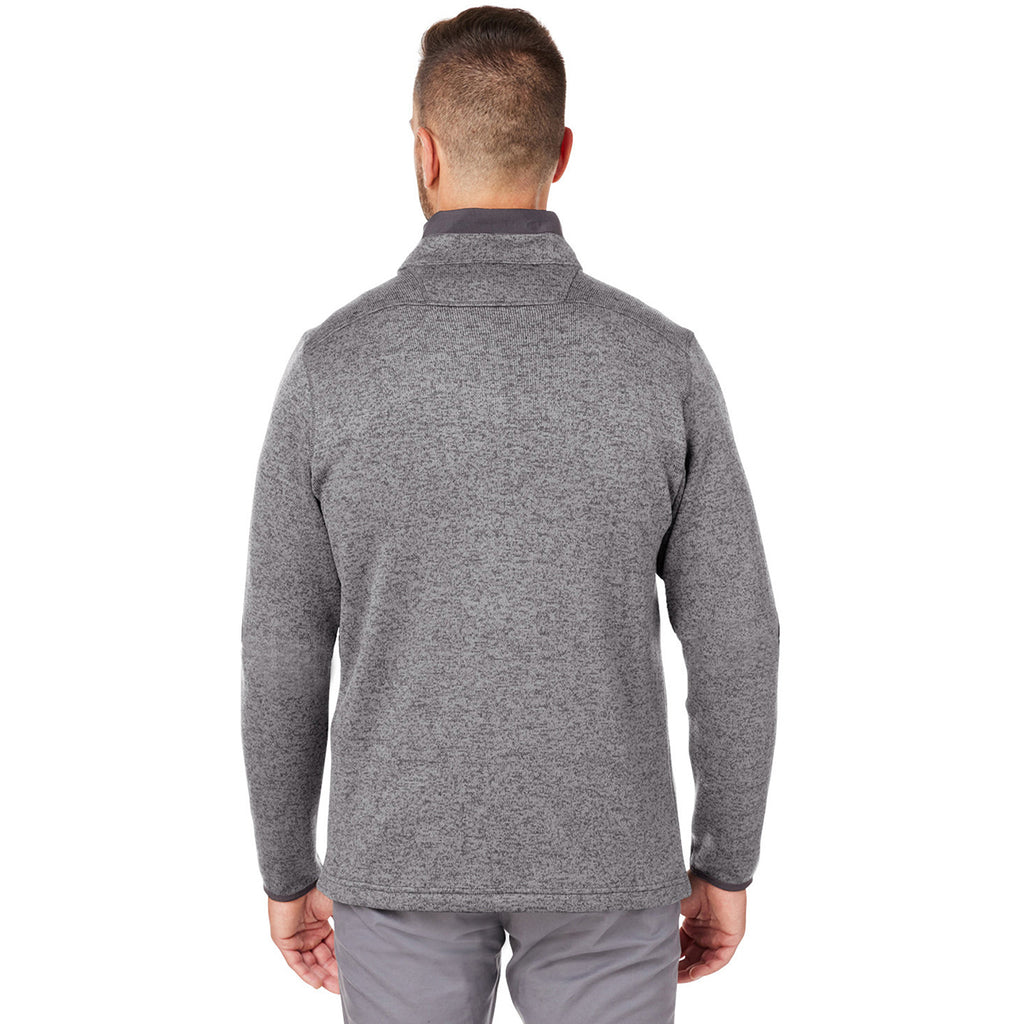 Columbia Men's City Grey Heather Sweater Weather 1/2 Zip