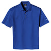 Nike Men's Royal Blue Tech Basic Dri-FIT Short Sleeve Polo