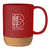 ETS Red 13 oz Beck Cork Base Mug