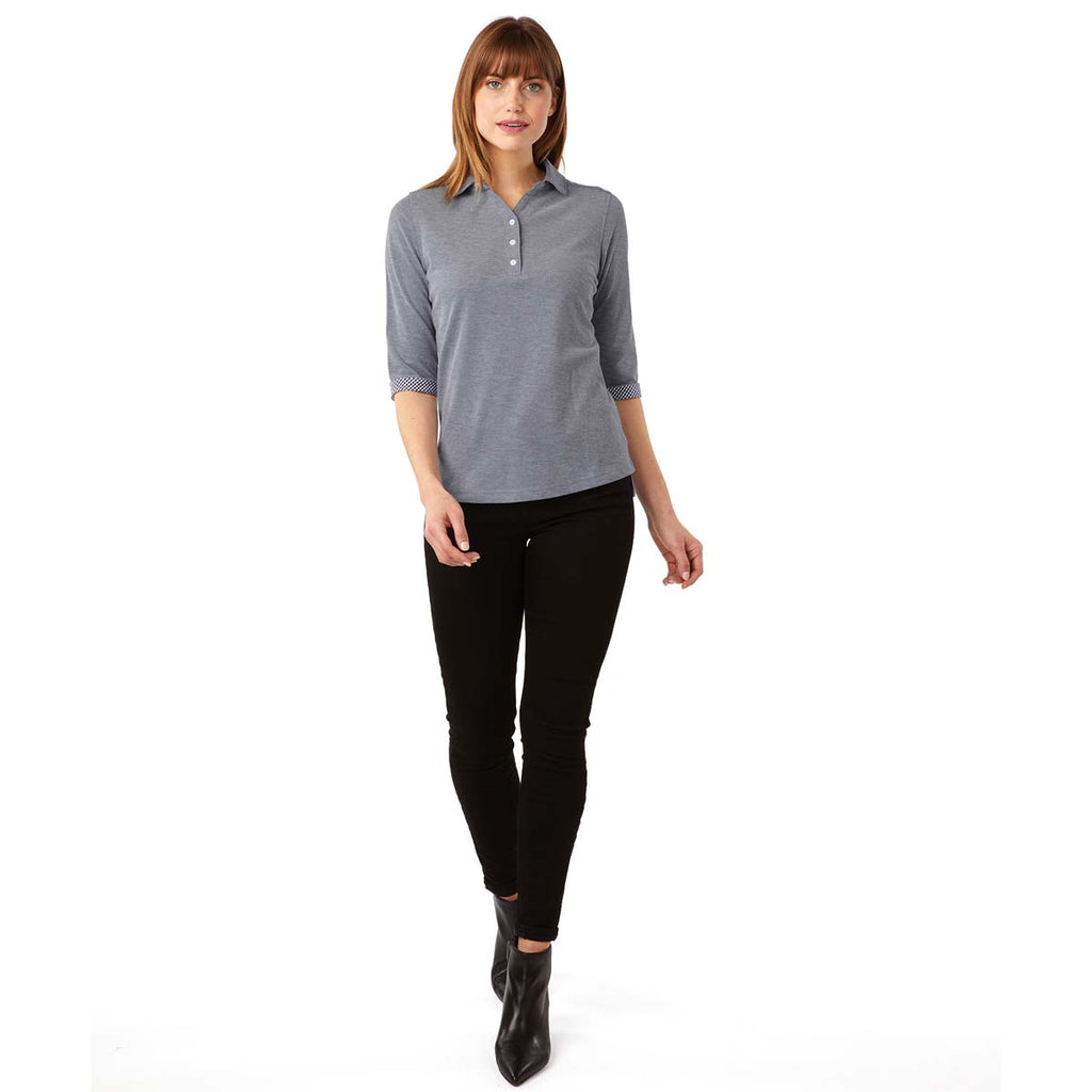 Charles River Women's Grey Chambray Naugatuck Shirt