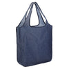 Leed's Navy Ash Recycled PET Large Shopper Tote