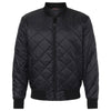 Weatherproof Men's Black Heat Last Quilted Packable Bomber