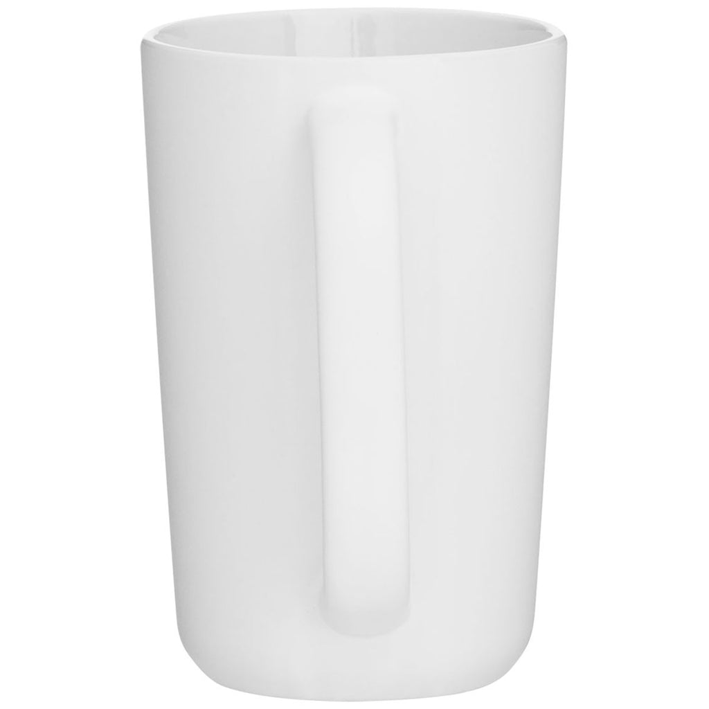 ETS White 14 oz Ceramic Ledge Mug