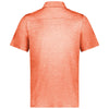 Holloway Men's Orange Heather Electrify Coolcore Polo