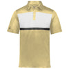 Holloway Men's Vegas Gold/White Prism Bold Polo