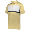 Holloway Men's Vegas Gold/White Prism Bold Polo