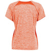 Holloway Women's Orange Heather Electrify Coolcore Tee