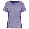 Holloway Women's Purple Heather Electrify Coolcore Tee