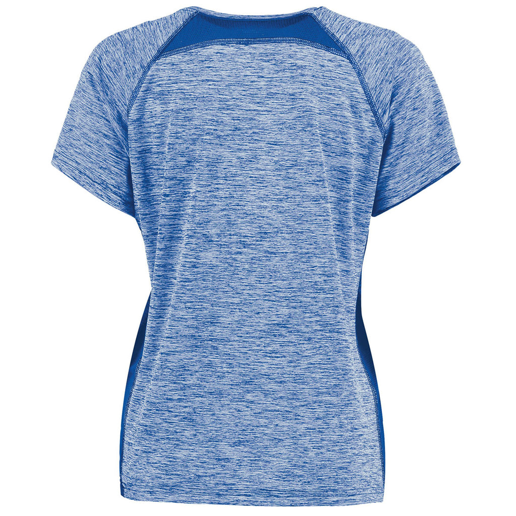 Holloway Women's Royal Heather Electrify Coolcore Tee