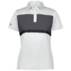 Holloway Women's White/Carbon Prism Bold Polo