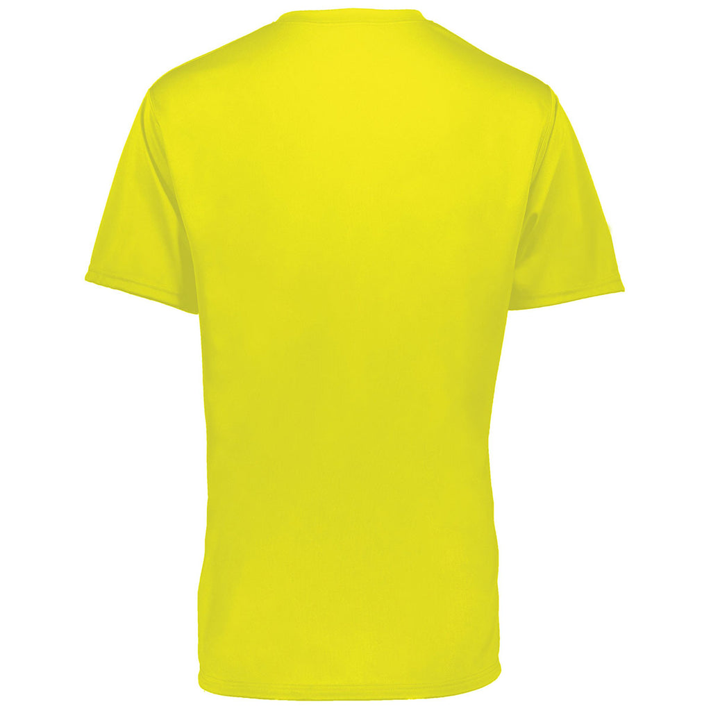 Holloway Men's Safety Yellow Momentum Tee