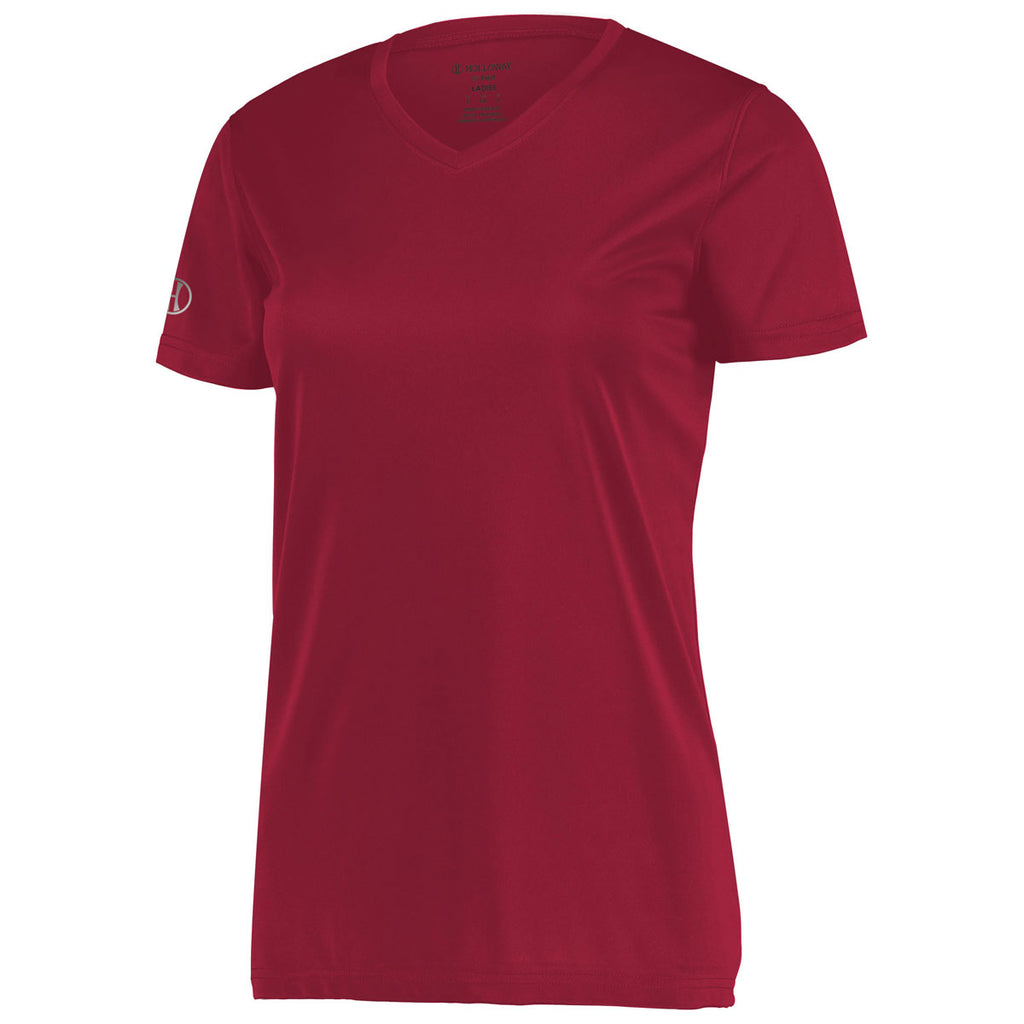 Holloway Women's Cardinal Momentum Tee