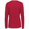 Holloway Women's Scarlet Momentum Long Sleeve Tee