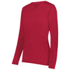 Holloway Women's Scarlet Momentum Long Sleeve Tee