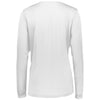 Holloway Women's White Momentum Long Sleeve Tee