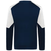 Holloway Men's Navy/White Momentum Team Fleece Crew