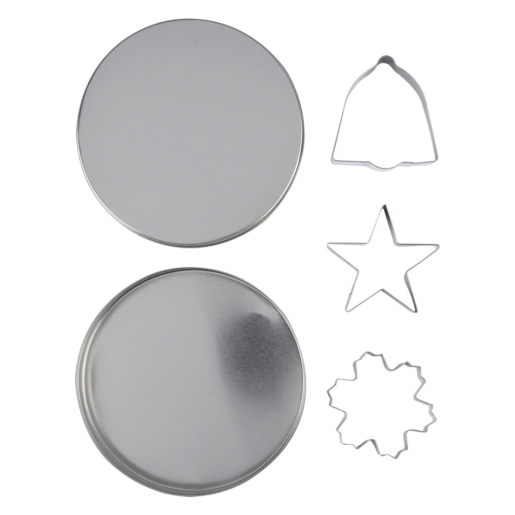 HIT Silver Cookie Cutter Set