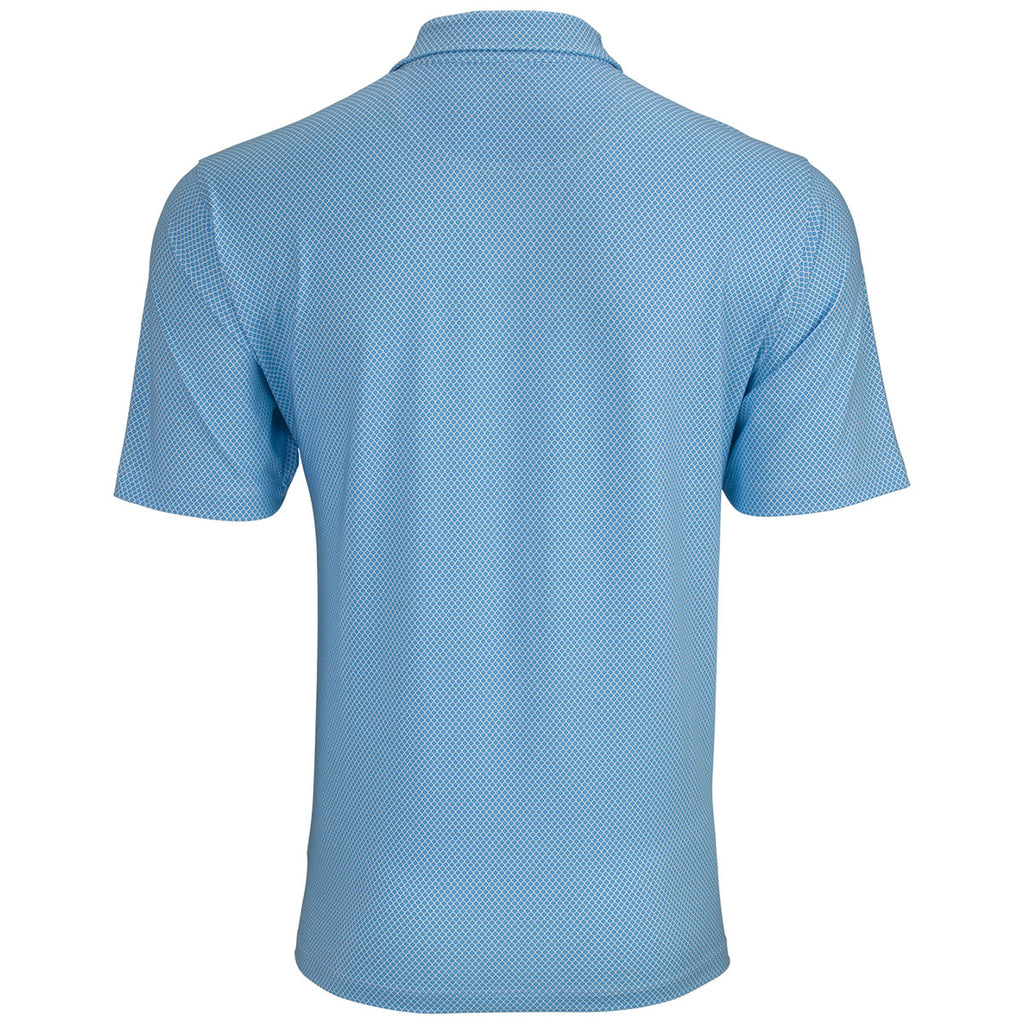 Vansport Men's Carolina Blue/White Pro Eagle Polo