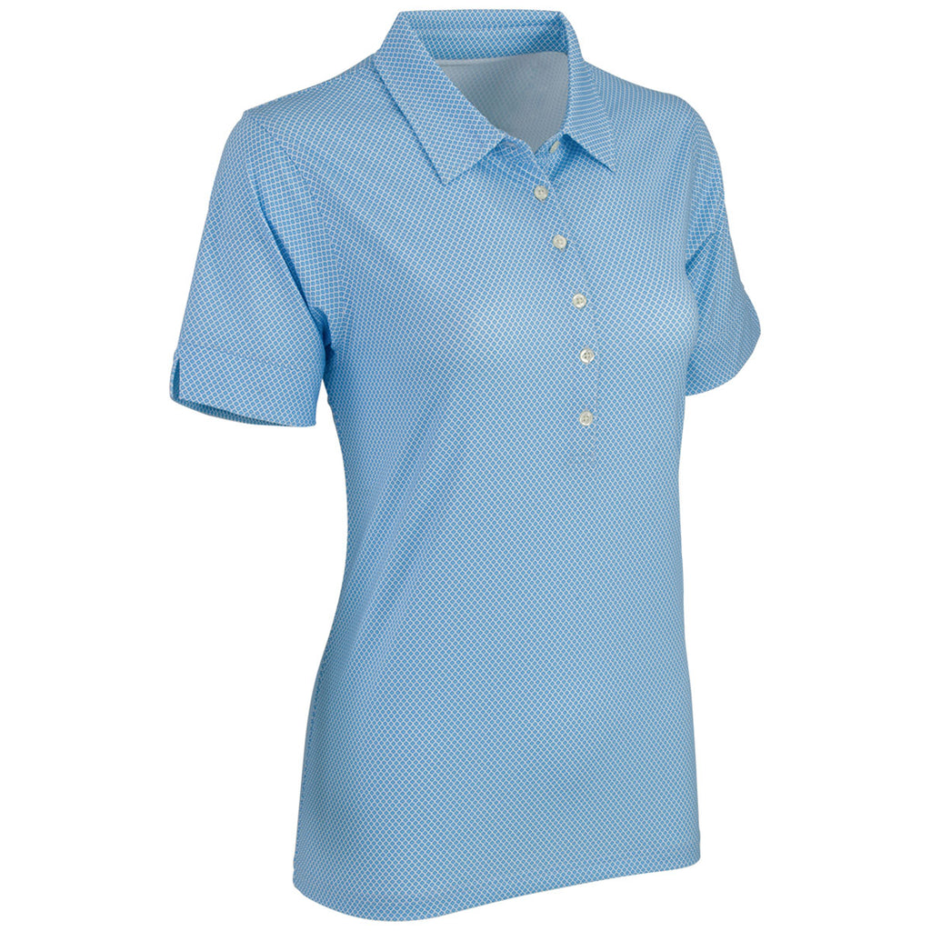 Vansport Women's Carolina Blue/White Pro Eagle Polo