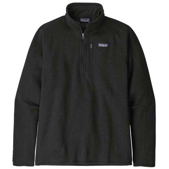 Patagonia Men's Black Better Sweater Quarter Zip 2.0