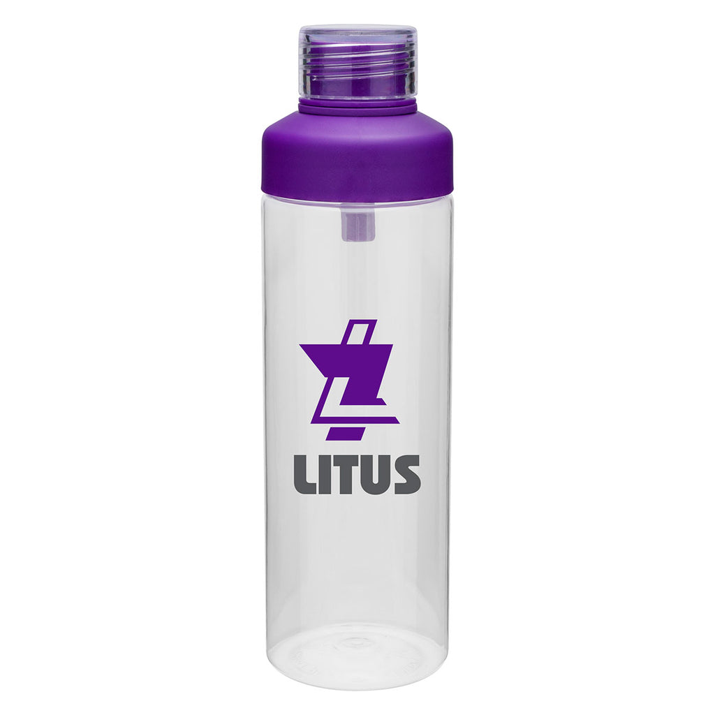 H2Go Purple Strap Bottle