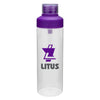H2Go Purple Strap Bottle