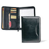 Gemline Black Deluxe Executive Vintage Leather Padfolio