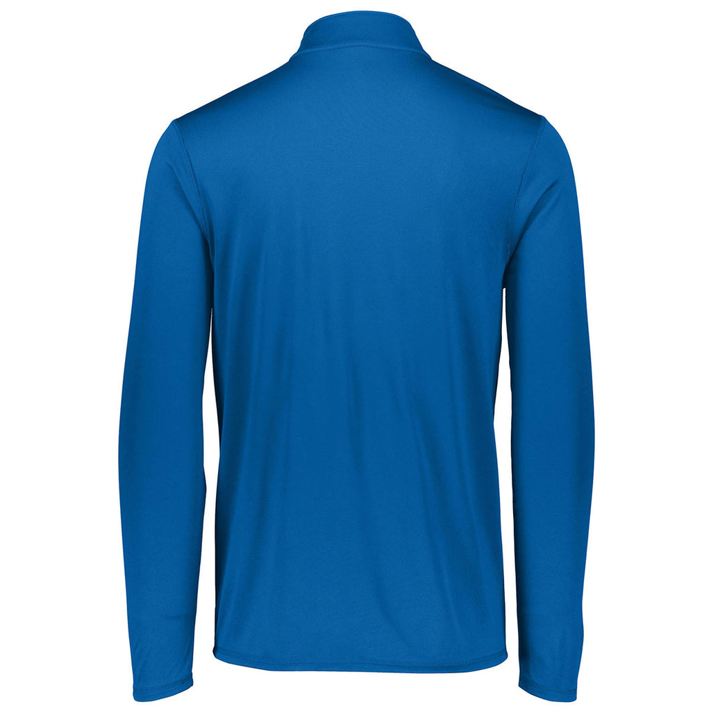 Augusta Sportswear Men's Royal Attain Quarter-Zip Pullover